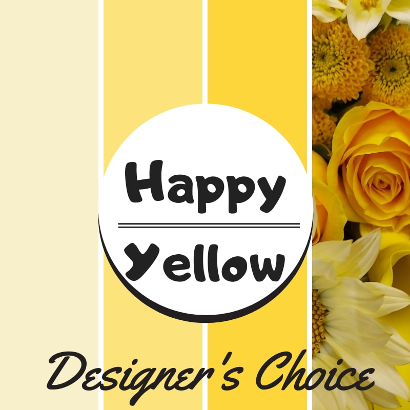 Happy Yellow – Your Enchanted Florist